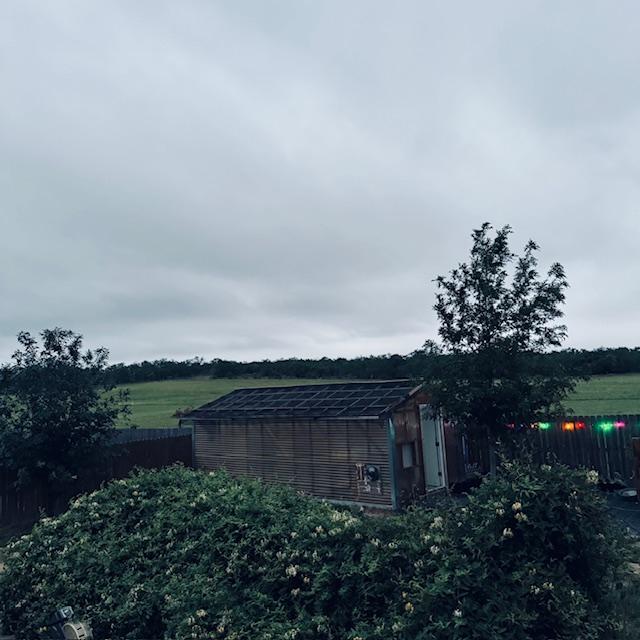 Here comes the rain!