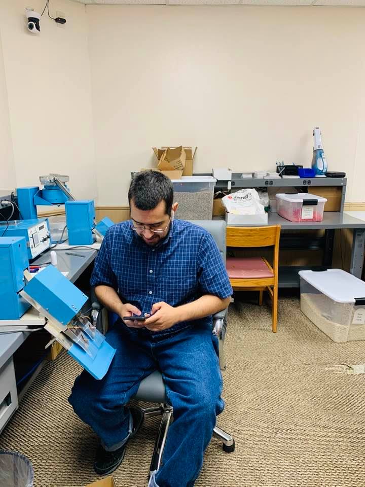 Our regular seed counter was afraid to come to work due to covid-19 so we trained Josh to count seeds. It worked out good. Those who are afraid can stay home. Those who want $ work. Our regular seed counter was afraid to come to work due to covid-19 so we trained Josh to count seeds. It worked out good. Those who are afraid can stay home. Those who want $ work.