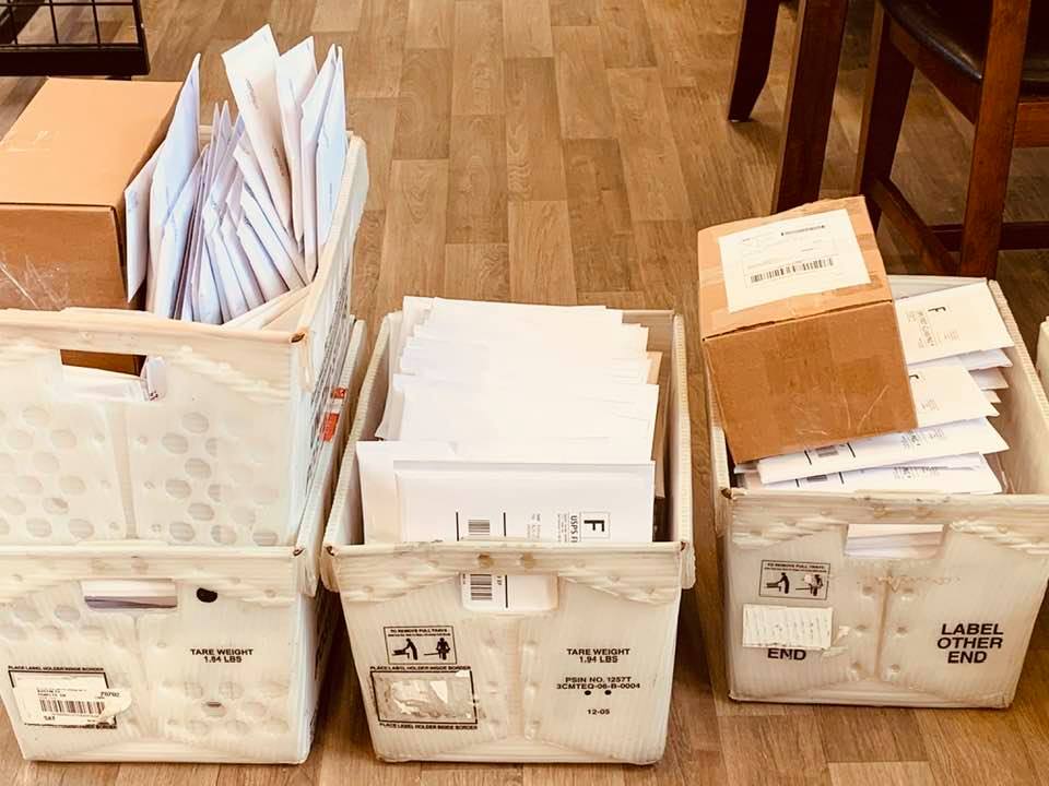 These orders are a drop in the bucket of all of the orders coming in during Covid Spring of 2020!