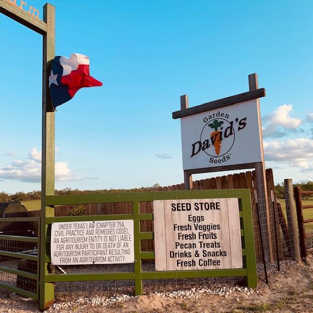 So many folks come in saying they don't know what we might have...Doesn't David's Garden Seeds tell you anything? So we got a sign. So many folks come in saying they don't know what we might have...Doesn't David's Garden Seeds tell you anything? So we got a sign.