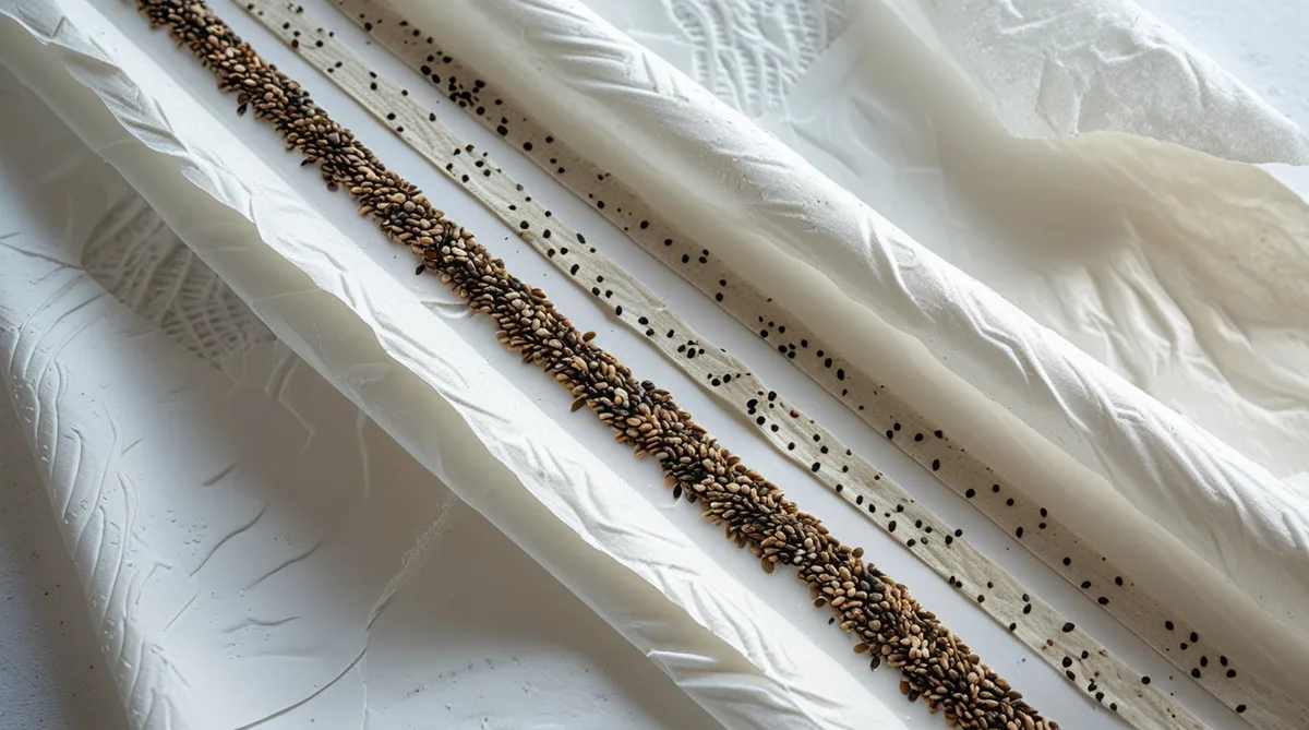 Here is another example of what not to do when making your DIY seed tape.