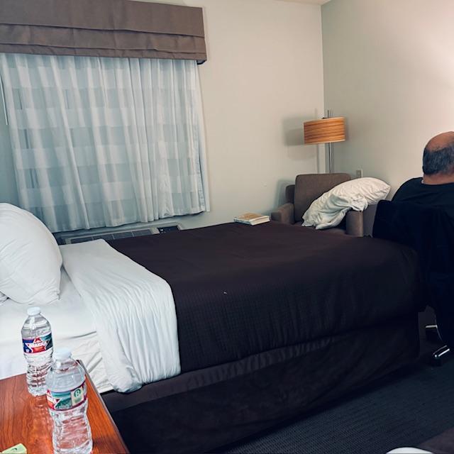 The Sleep Inn in Fort Stockton is changing its name next month but it was a nice place to stay compared to the Holiday Inn Express there.