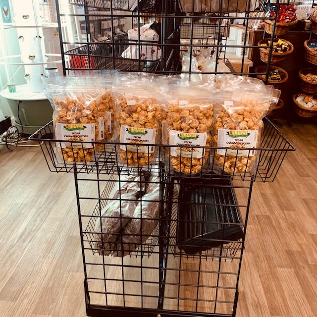 Caramel popcorn is so good.