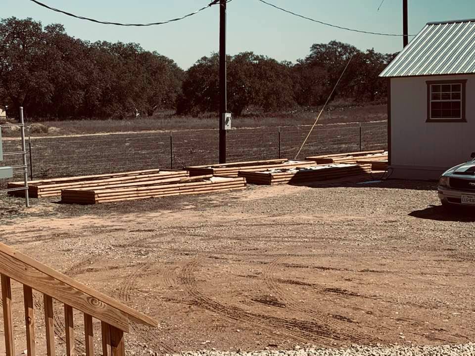 The snow is melting, but there is still some in the raised beds.