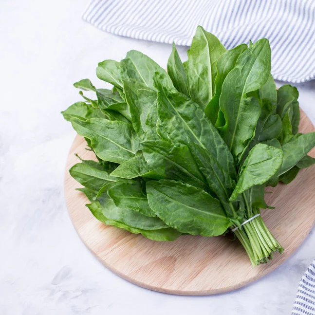 Grow leafy greens like sorrel which tastes sort of lemony. Make it fun.