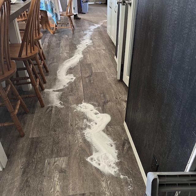 Here is a long shot of the Splenda trail...