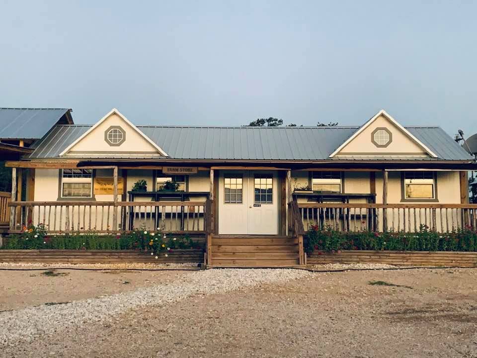 This is our beautiful Farm Store. Come in and shop for seeds, canned foods, pecan treats and more. We are adding new things all the time.