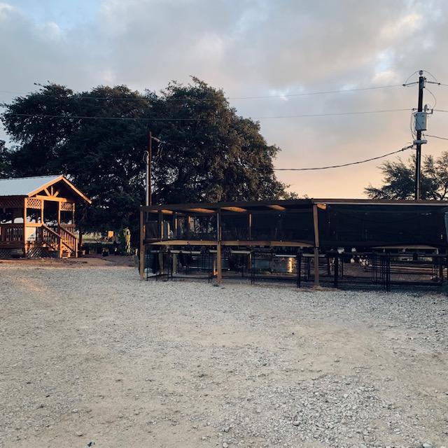 We recently doubled our plant area outside of our Farm Store. Now it has a drip system set up to help take care of the plants.