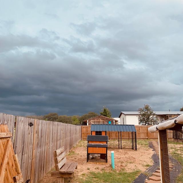 The sky was overcast all day long but we did not get a drop of rain.