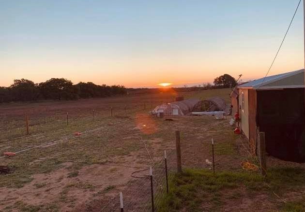 We had a beautiful sunrise this morning.