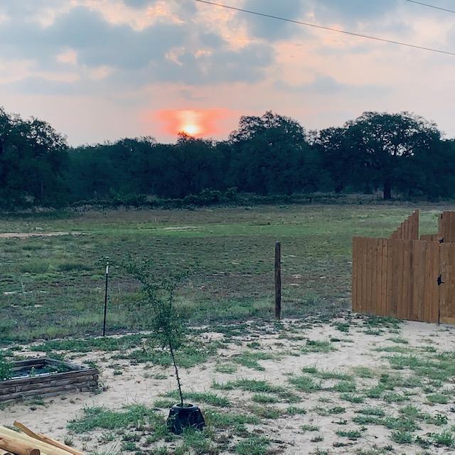 This was our first sunrise in a long time. It has been overcast here for many weeks.