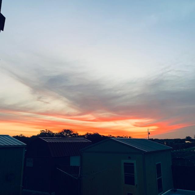 A bit of a spectacular sunrise, wouldn't you say?