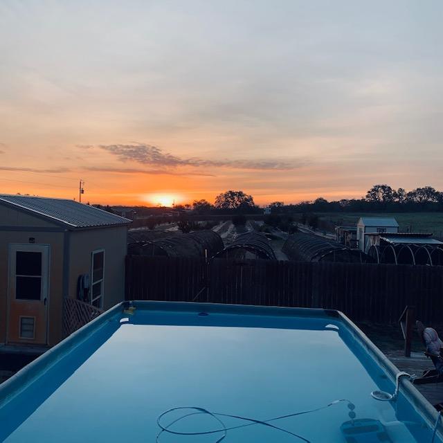 It was a beautiful sunrise this morning.