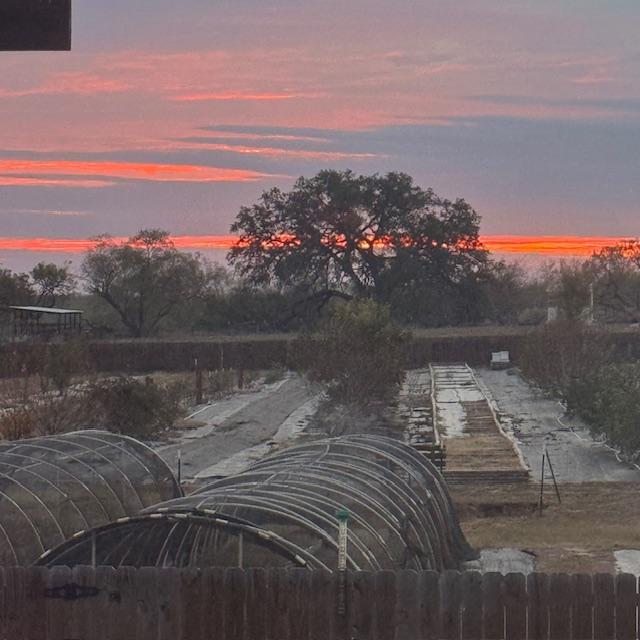 Here is our beautiful sunrise this morning.