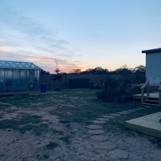 The sun is going down bringing this day off to a close. Go and plan your spring planting schedule this evening if you have not yet done so.