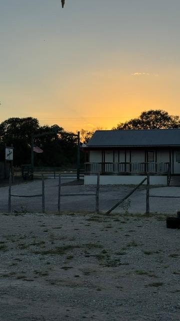 I caught the sunset this evening as the dogs were barking in the house. I thought maybe someone was here...