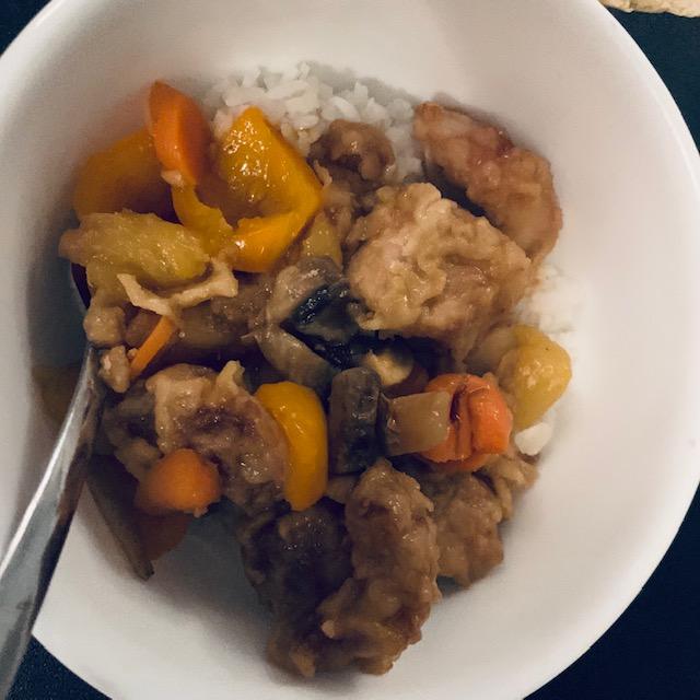 David recently made this sweet and sour pork recipe. Your family will love it like ours does.