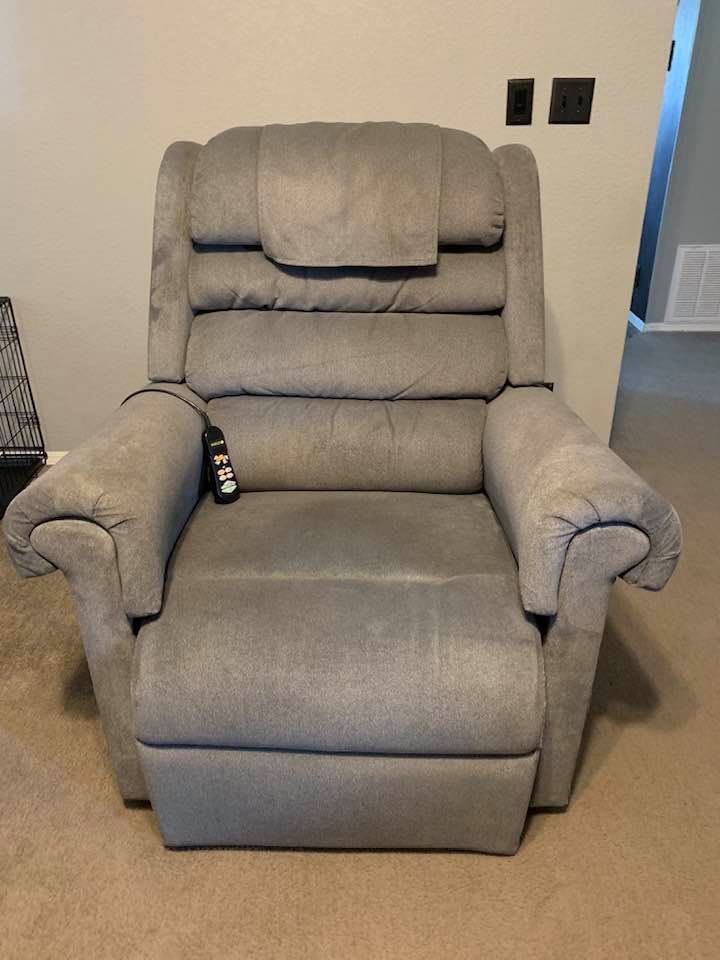 The zero gravity chair that I am renting for David cost almost $800 for one month. That is nuts but will make it easier for David to get up and down. The zero gravity chair that I am renting for David cost almost $800 for one month. That is nuts but will make it easier for David to get up and down.