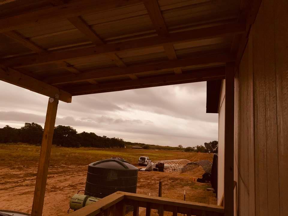 Good rainy Friday morning. Temps are falling, wind is blowing. Nice!