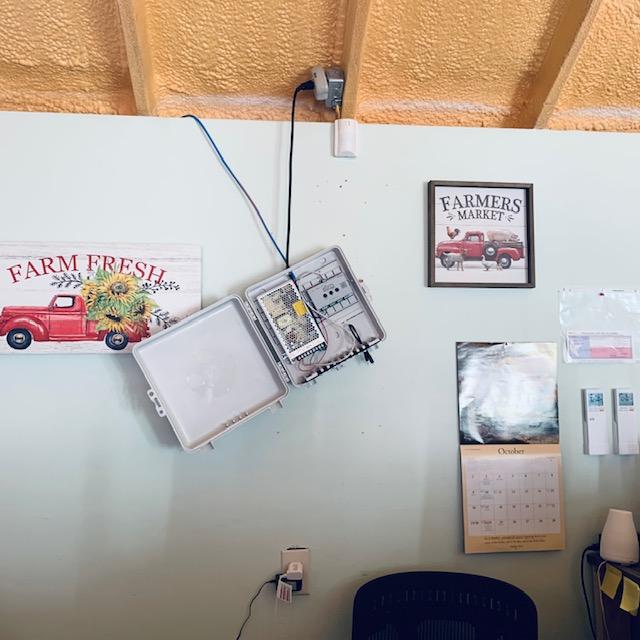 The TrimLight Box fell today because it was not anchored into the dry wall. The lights stopped working.