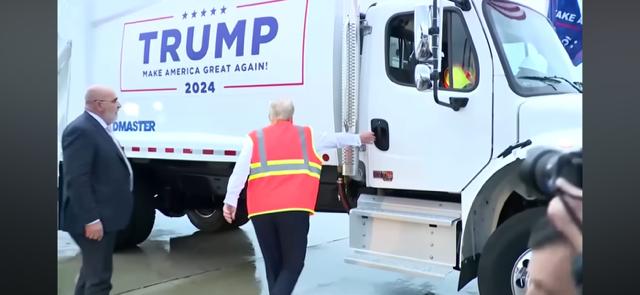 Heading for the Trump Trash Truck!