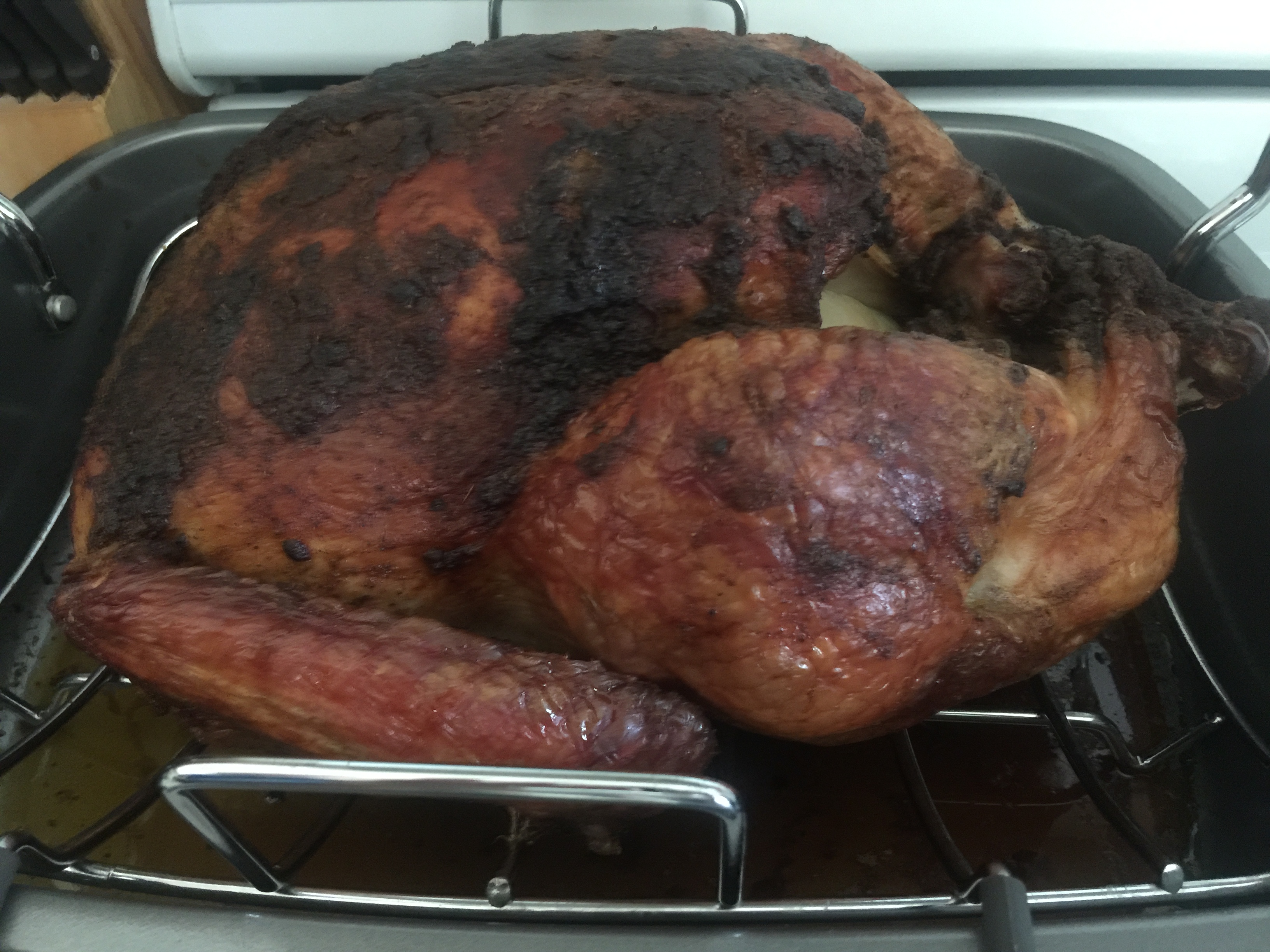 Yummy Thanksgiving Turkey is always the hit of a turkey dinner.