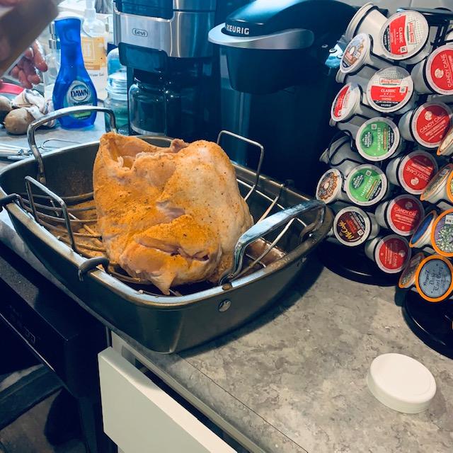 Our Honeysuckle brand turkey breast was more than enough for 3 and was so tender and moist. Delicious!