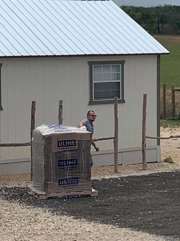 Matthew has received the boxes and will have them placed over in Fulfillment.