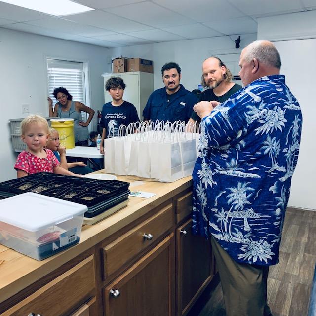 The parents were much more interested than the kids! LOL! One little boy said this was the best day ever. So cute!