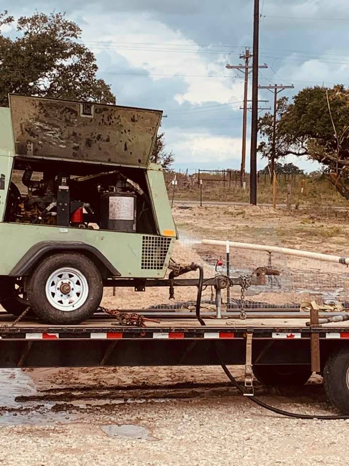 The water is finally getting a bit lighter than it was.