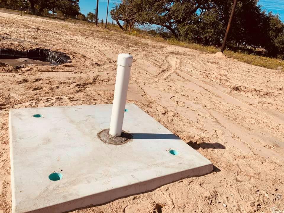 The well is finally finished on the new farm except for a pump so water can come out.