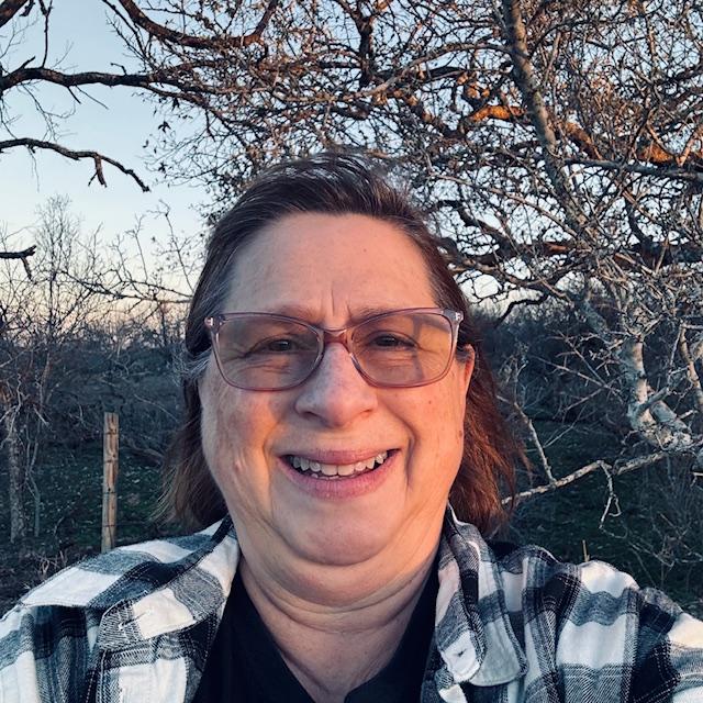 Here I am being windblown on the new property. It is cold and very windy. Seems the wind did not read the forecast that it should have stopped last night at 6pm.